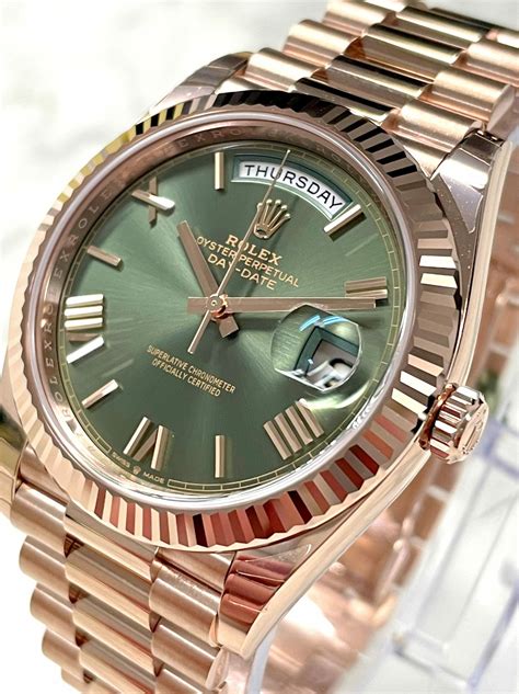 rolex day-date 40 228235 rose gold